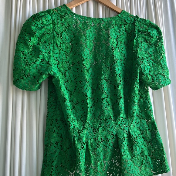 XS - Zara green blouse - Picture 4 of 4